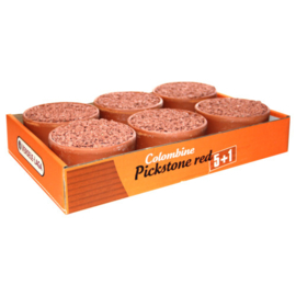 3342 Colombine - Piksteen rood 6x650gr