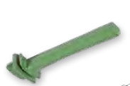 I100B Zitstok indraai wit 10x65mm
