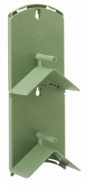 I067BG Zitkapje kliksysteem verticaal beige