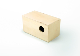 GF63430 gouldamadine nestkast recht 10.5x10.5x19.1
