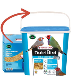 6212-Nutribird gold crumble tropische vogels 4kg
