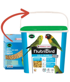 6202-Nutribird gold crumble parkieten en kleine papegaaien 4kg