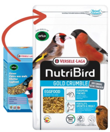 6214- Nutribird gold crumble inlandse vogels 800gr