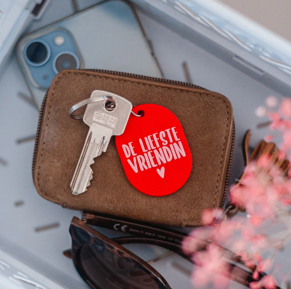 Sleutelhanger De liefste Vriendin | Van de hele wereld