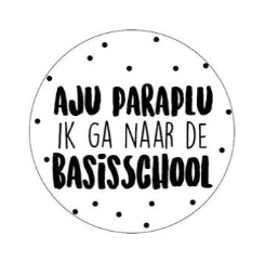 Sticker | aju paraplu (per 10)