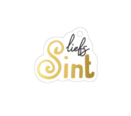 Cadeaulabel | liefs Sint