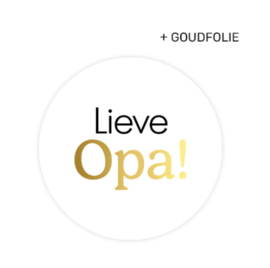 Sticker | lieve opa (per 10)