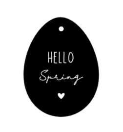 Paasei hanger | Hello Spring | diverse kleuren