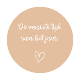 Onderzetter | De mooiste tijd van het jaar | Kerst