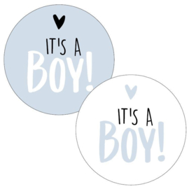 Sticker | it's a boy (per 10)