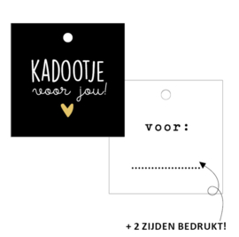 Cadeaulabel Kadootje voor jou