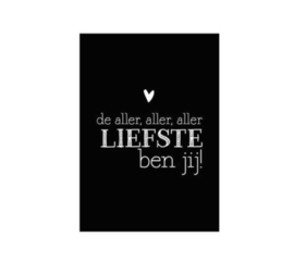 Kaart A7 | allerliefste ben jij