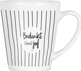 Zoedt mok | bedankt lieve juf