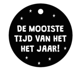 Cadeaulabel | mooiste tijd van het jaar