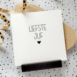 Forex tegeltje | Liefste juf