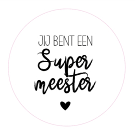 Onderzetter | JIJ BENT EEN SUPERMEESTER