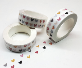 Washitape | hearts multi