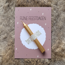 Kaart A6 | Fijne Feestdagen