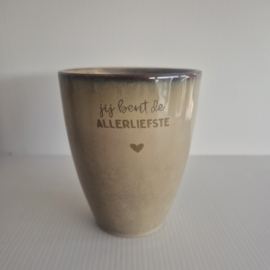 Labelgeluk mok | jij bent de allerliefste