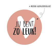 Sticker | jij bent zo leuk (per 10)