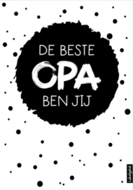 Labelgeluk kaart | de beste opa ben jij