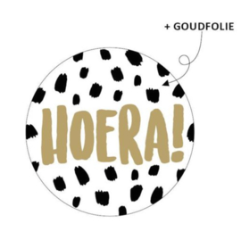 Sticker | dots hoera (per 10)