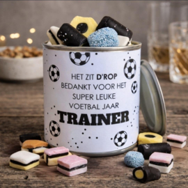 Blikje met wikkel | Het zit D'ROP trainer