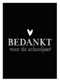 Kaart A6 | bedankt voor dit schooljaar