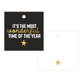 Cadeaulabel |It's the most wonderful time