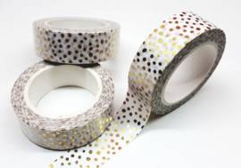 Washitape | dots gold