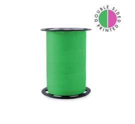 Krullint | uni green - dark pink | 3 meter