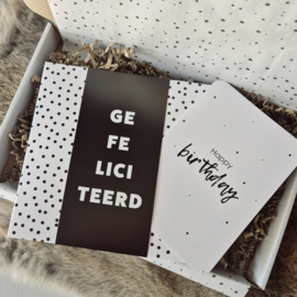 Brievenbuscadeau | Gefeliciteerd