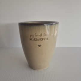 Labelgeluk mok | jij bent de allerliefste