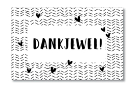 Minikaartje | dankjewel