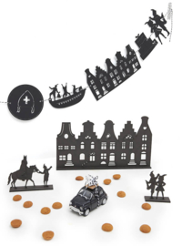 Sinterklaas | Slinger zwart