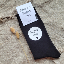 Sokken | super papa en/of opa