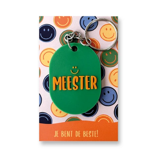 Sleutelhanger Meester | Je bent de beste