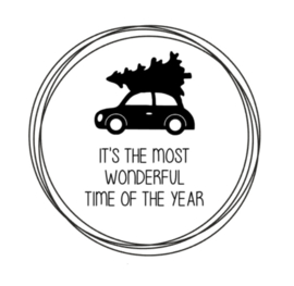 Raamsticker | it's the most wonderful time of the year
