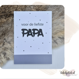 Kaart A6 | voor de liefste Papa