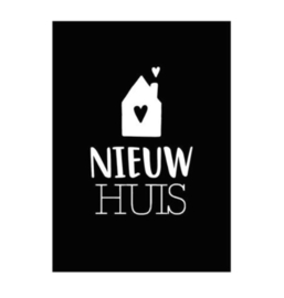 Kaart A6 | nieuw huis