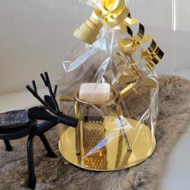 Giftset | hert, amberblokje en rasp