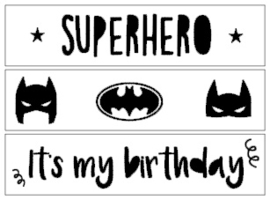 Limited edition "Superhero - Birthday"