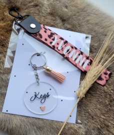 Sleutelhanger keys + keycord