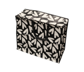 Shopper met rits | hearts