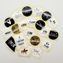 Stickerdeal | feestdagen 20 stuks