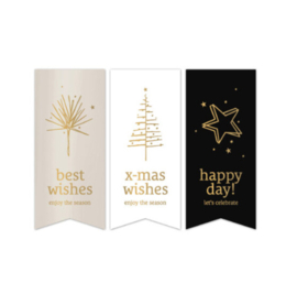 Sticker | Xmas vaantjes (per 10)