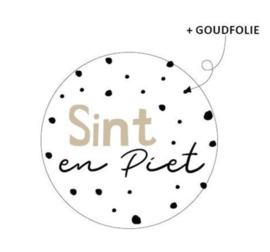 Sticker | sint en piet (per 10)