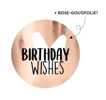 Sticker | birthday wishes (per 10)