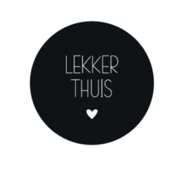 Onderzetter | LEKKER THUIS | 7 kleuren