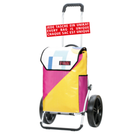 Boodschappenwagen met extra grote kogellager-wielen van 29 cm, Royal Shopper Truck A7